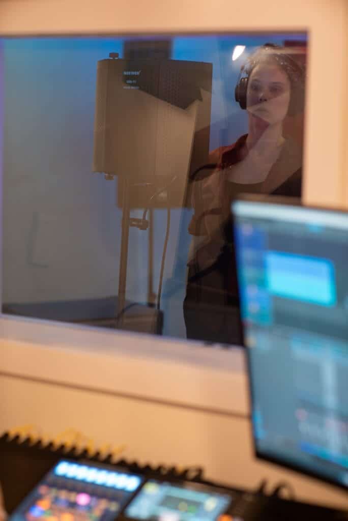 Jessie Rose Recording Session