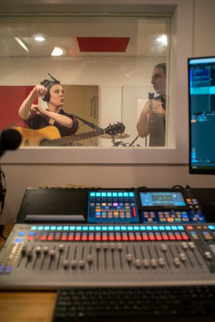 Jessie Rose Recording Session