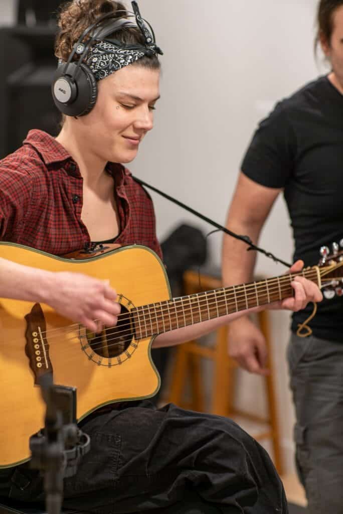 Jessie Rose Recording Session