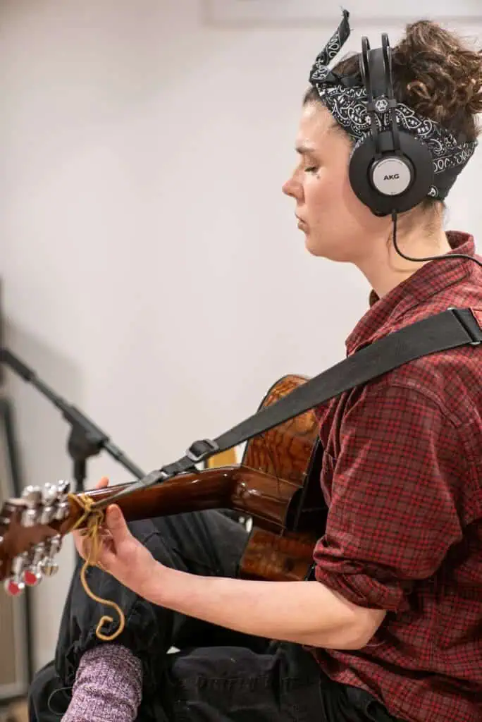 Jessie Rose Recording Session