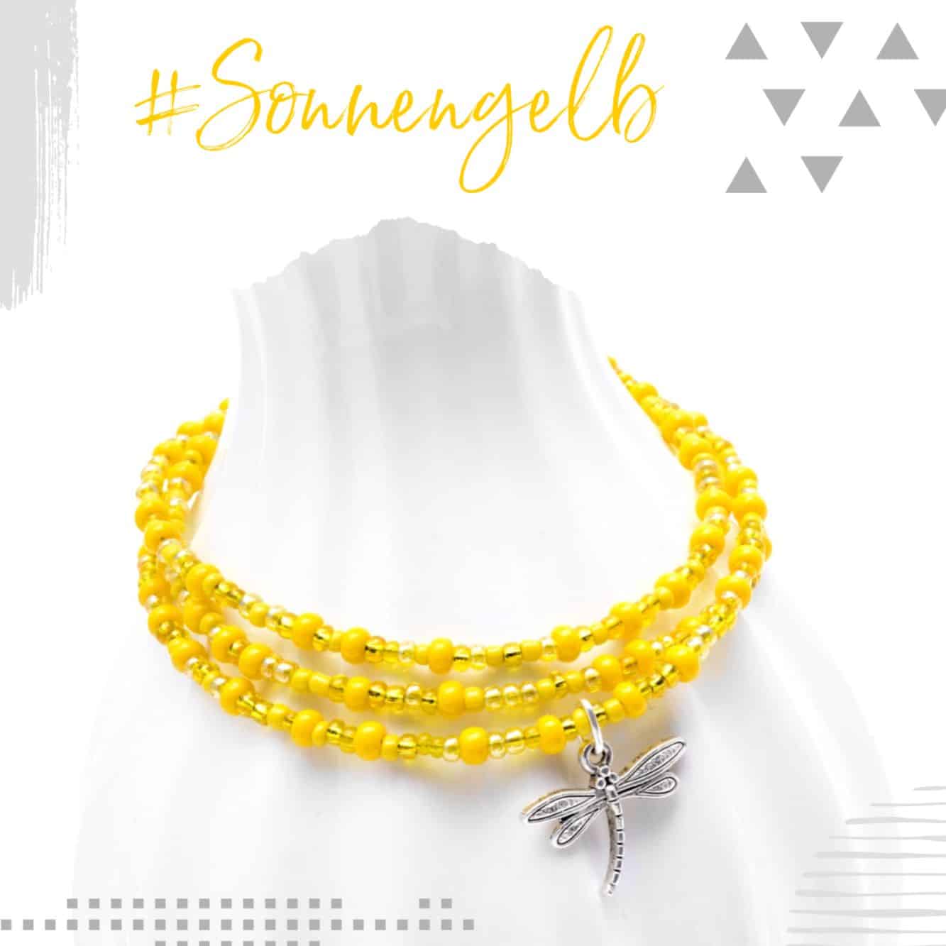 Armband Sonnengelb