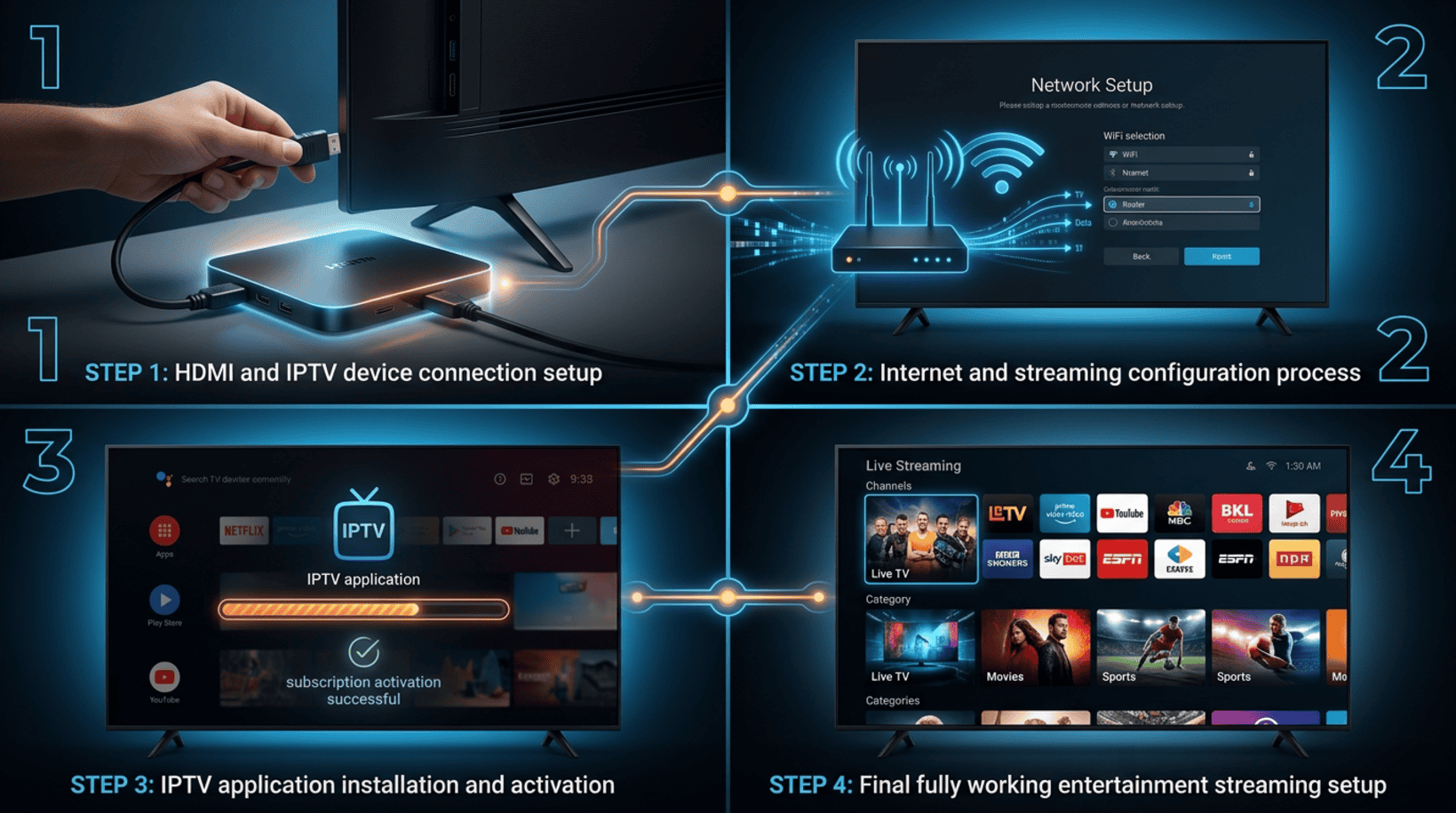 IPTV met 4K kwaliteit Nederland test 2026 stap-voor-stap installatie handleiding