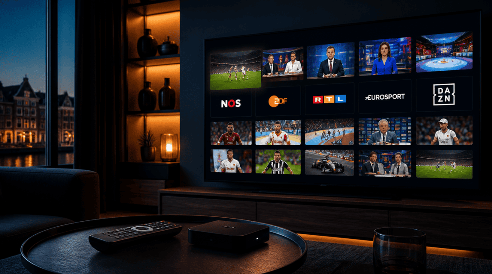 IPTV Teletext en ondertitels Nederland 2026 prijzen en abonnementsoverzicht op een scherm