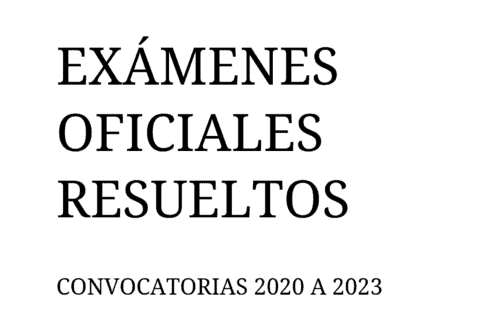 Exámenes Oficiales Resueltos Agentes de la Hacienda Pública