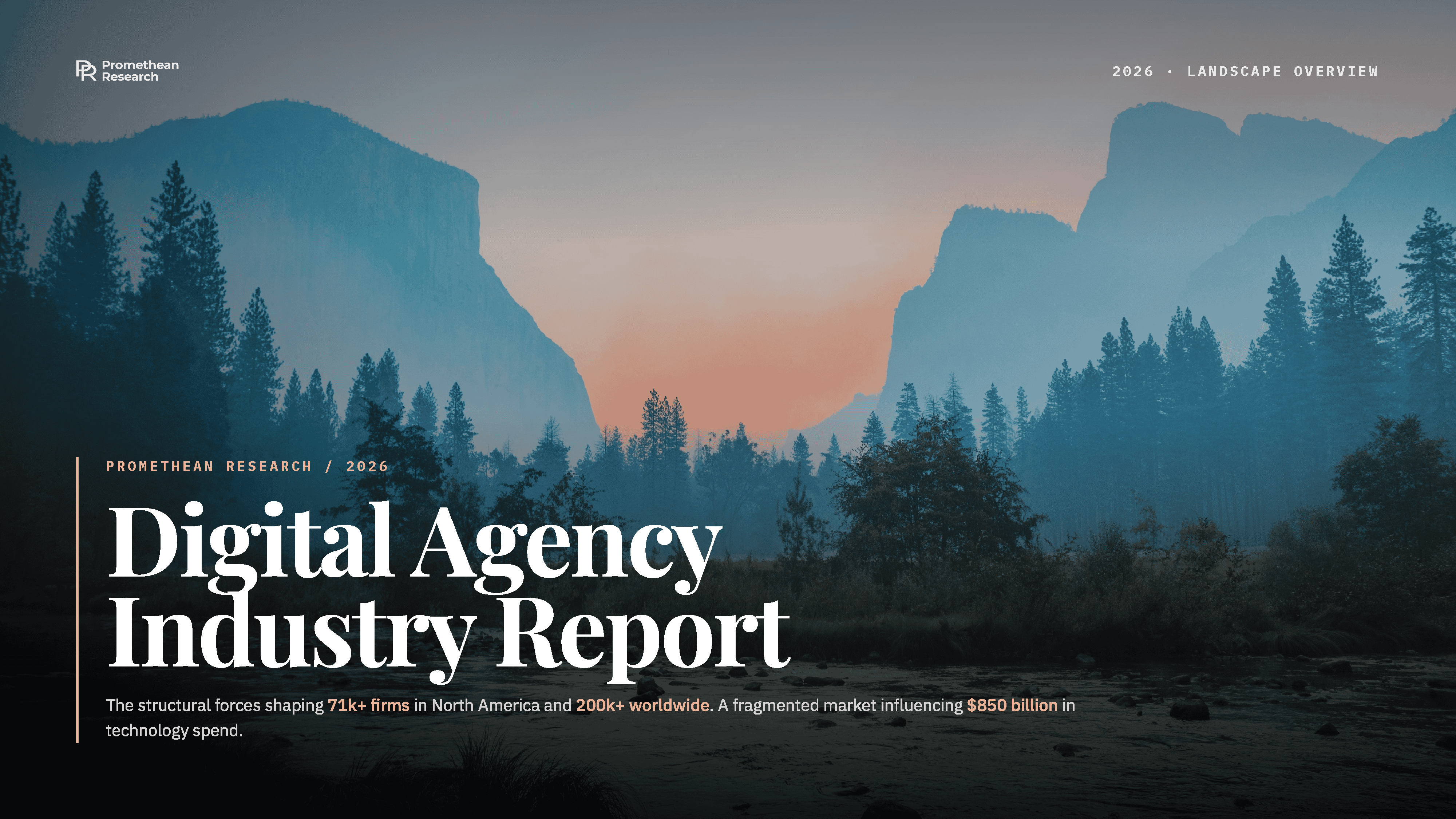 2026 Digital Agency Industry Report cover