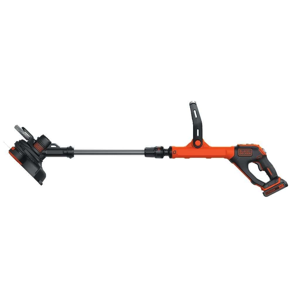BLACK+DECKER LSTE525 20V Max Lithium Easy Feed String Trimmer/Edger