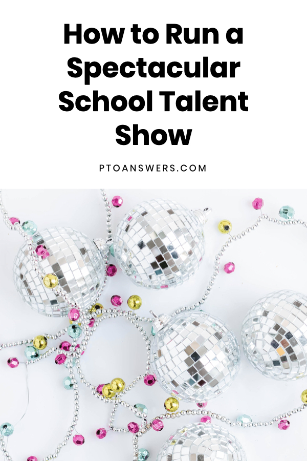 sparkly beads and mirror balls