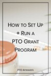 pto mini grant program for teacher requests