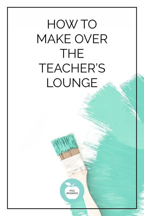 School teacher lounge make over ideas