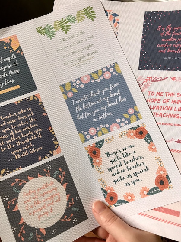 Last Minute Teacher Appreciation Ideas 1 printable teacher appreciation quote tags