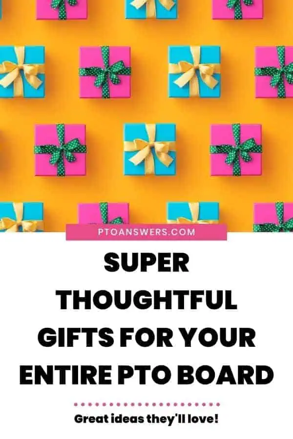 wrapped colorful small gifts on orange background