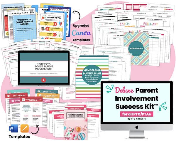 Why Parents Don't Volunteer for PTO / PTA 1 parent involvement success kit.005 copy