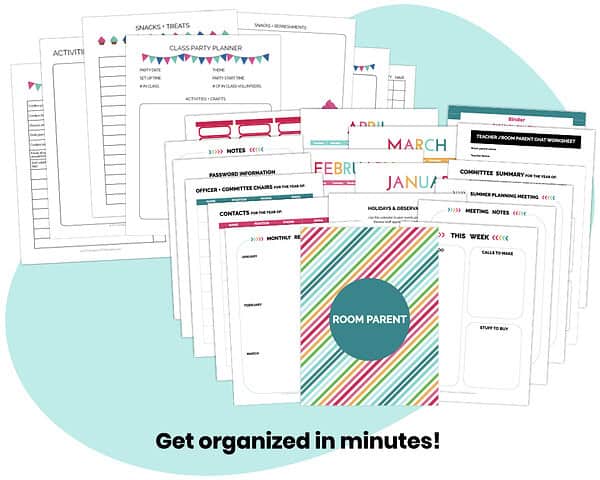 colorful document pages atop blue shape