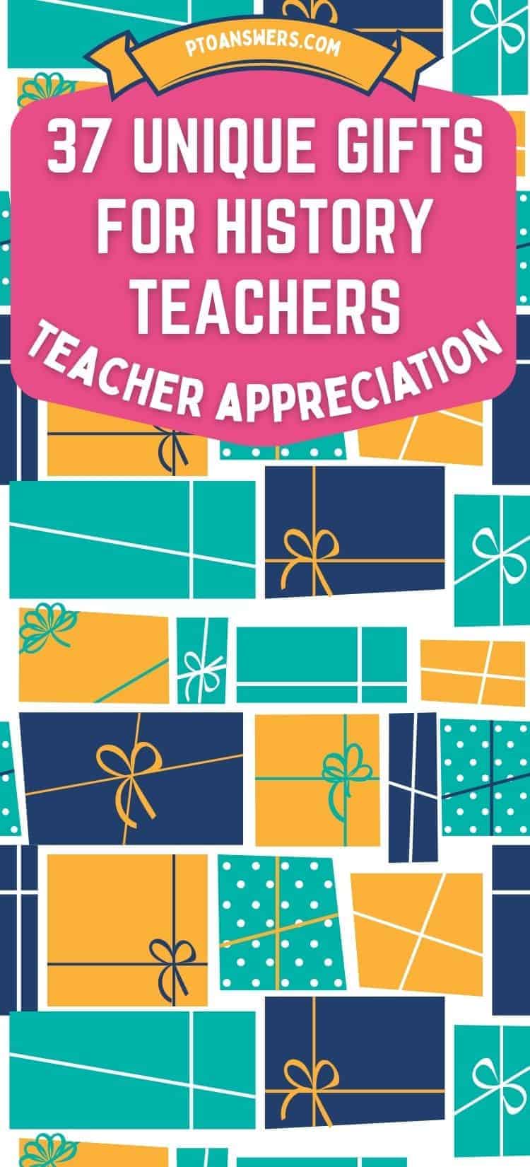 '37 unique gifts for history teachers: teacher appreciation' history teacher gifts