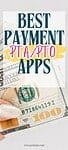 the best pta/pto payment apps atop woman holding folded money