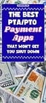 'the nest pta/pto payment apps that won't get you shut down' atop $100 bills