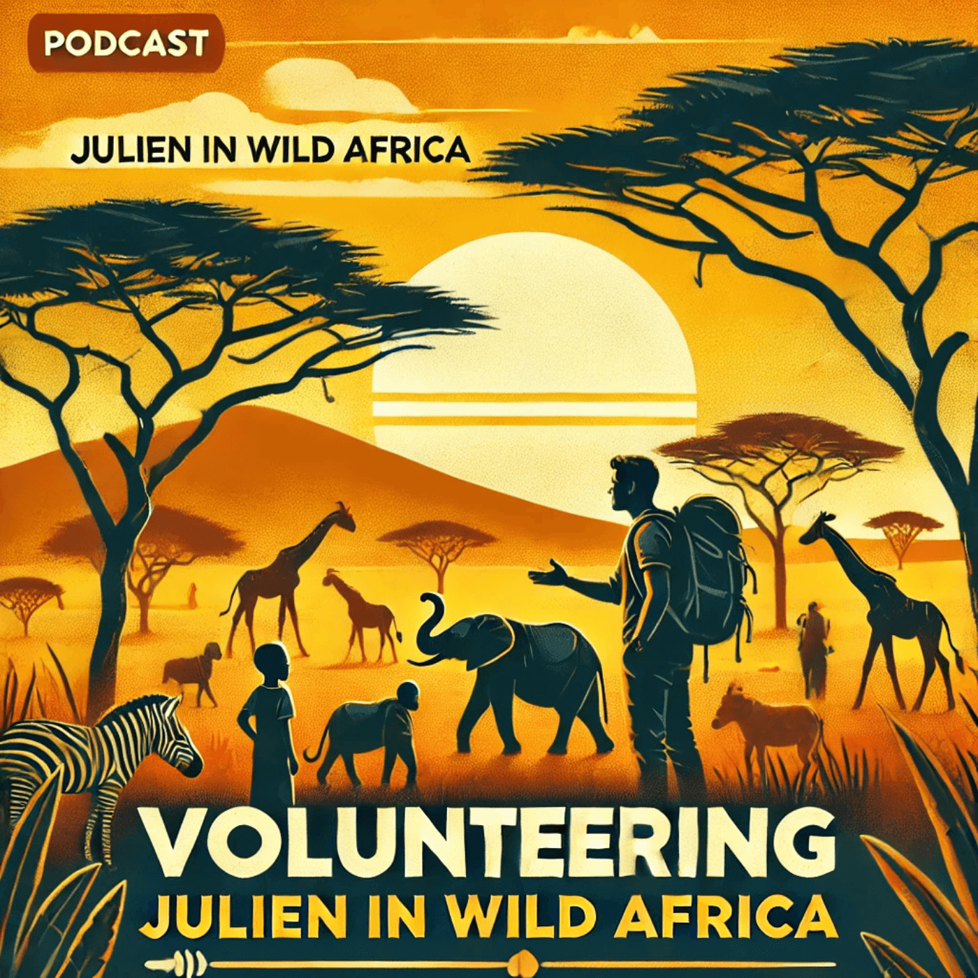 Julien in Afrika