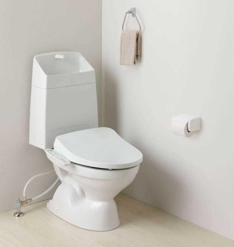 トイレ交換　ジャニス工業株式会社（愛知県本社）　　　　　　　　　　BMトイレ（排水芯固定タイプ）　　　　温水洗浄便座セット