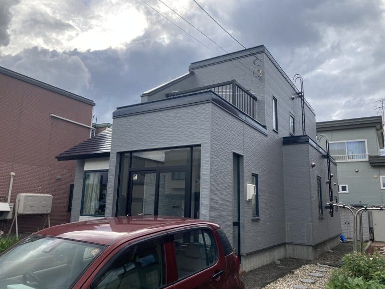 金属サイディング上貼、屋根塗装工事no.18476