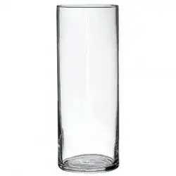 3 x 7.5 Round Glass Vase
