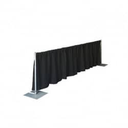 Pipe and Drape 3' Tall