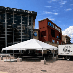 40' x 40' Hip Struture Tent