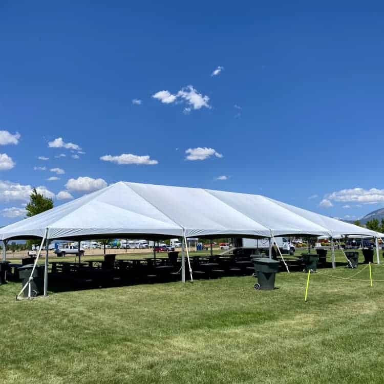 40' x 80' Hip Structure Tent
