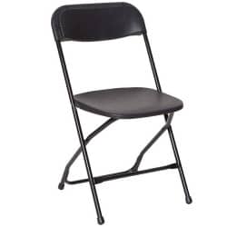 Black Folding Chair