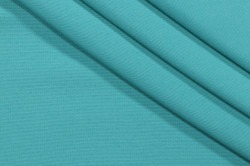 90 Round Linen Turquoise