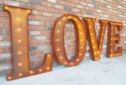Love Marquee Sign