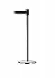 Chrome Retractable Belt Stanchion