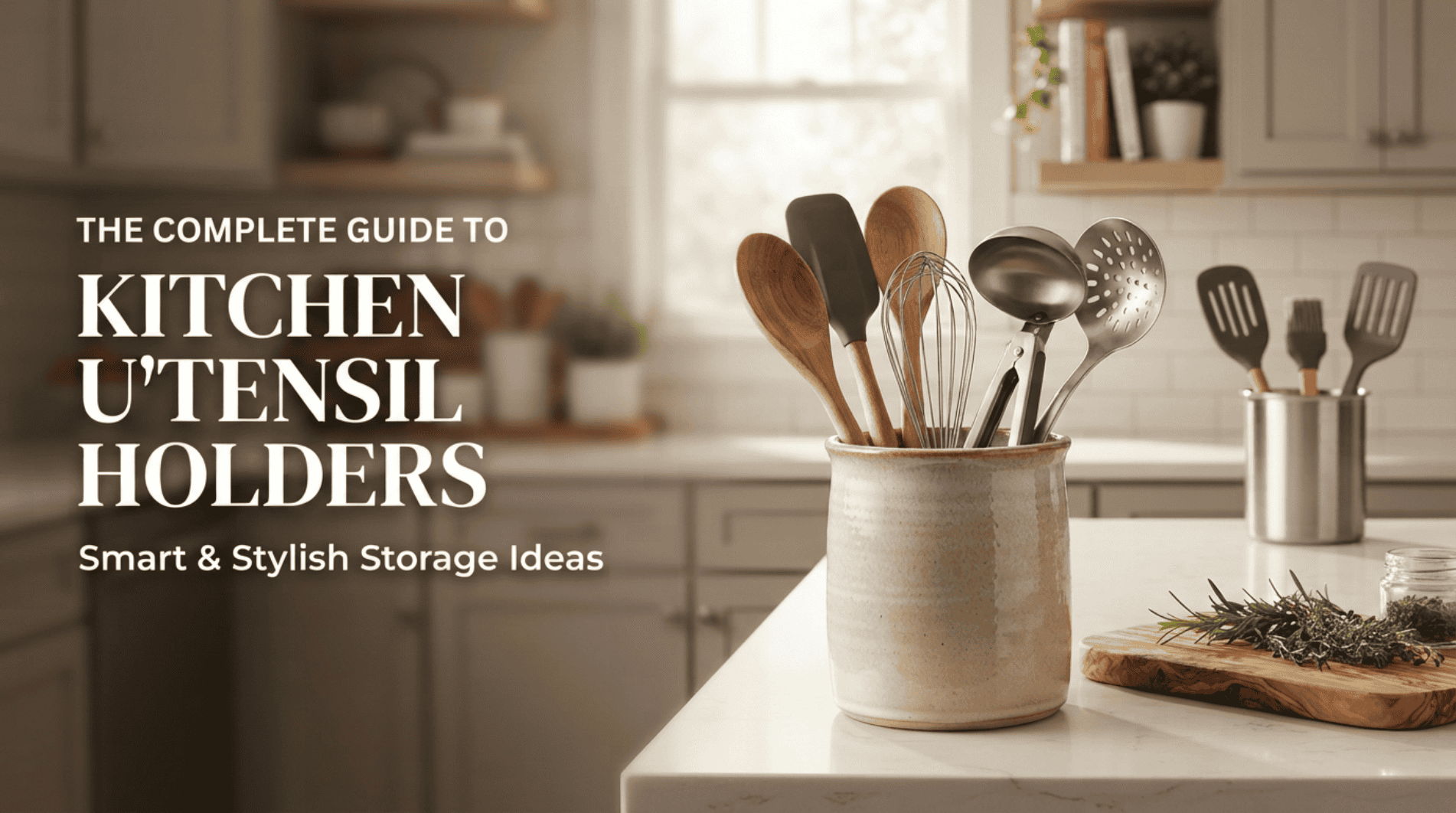 kitchen utensil holder