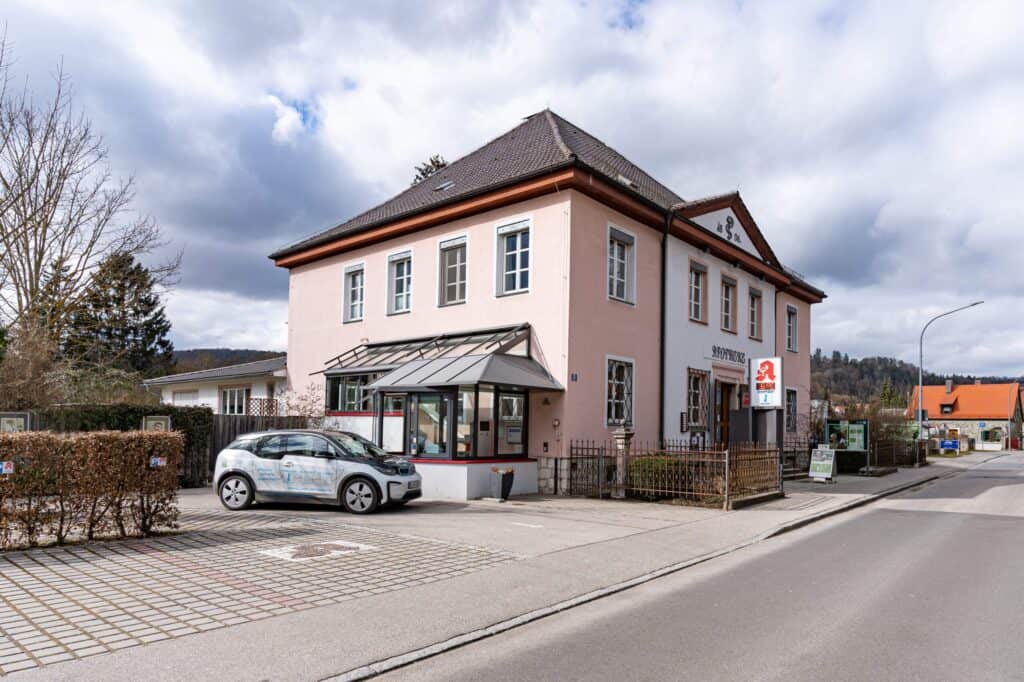 Marien-Apotheke in Beilngries – Außenansicht in der Ringstraße