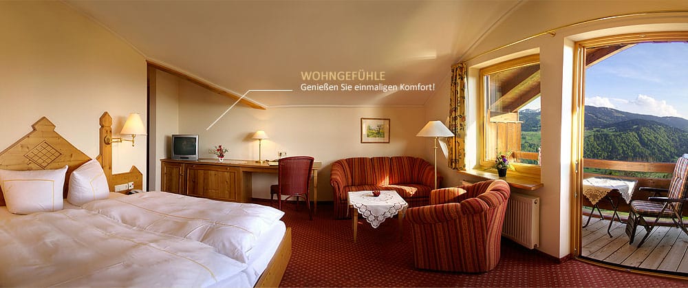 Hotel Berghof am Paradies Zimmer
