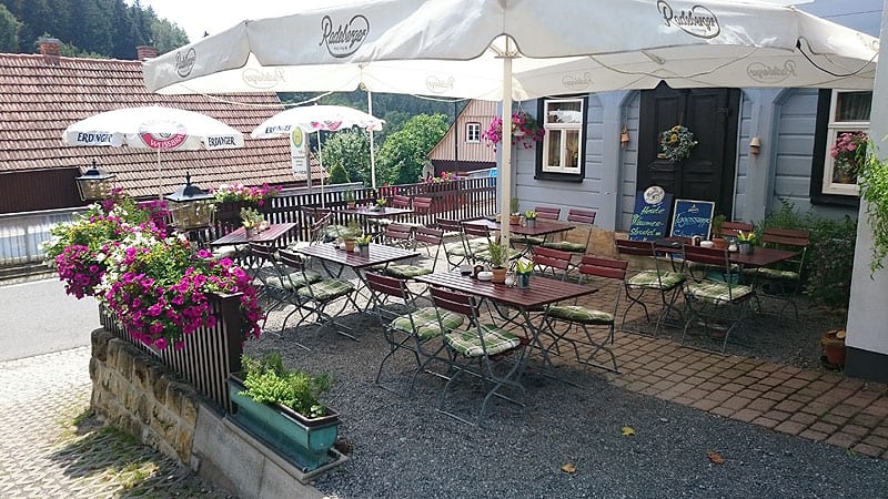 Gasthof zur Hoffnung Terrasse