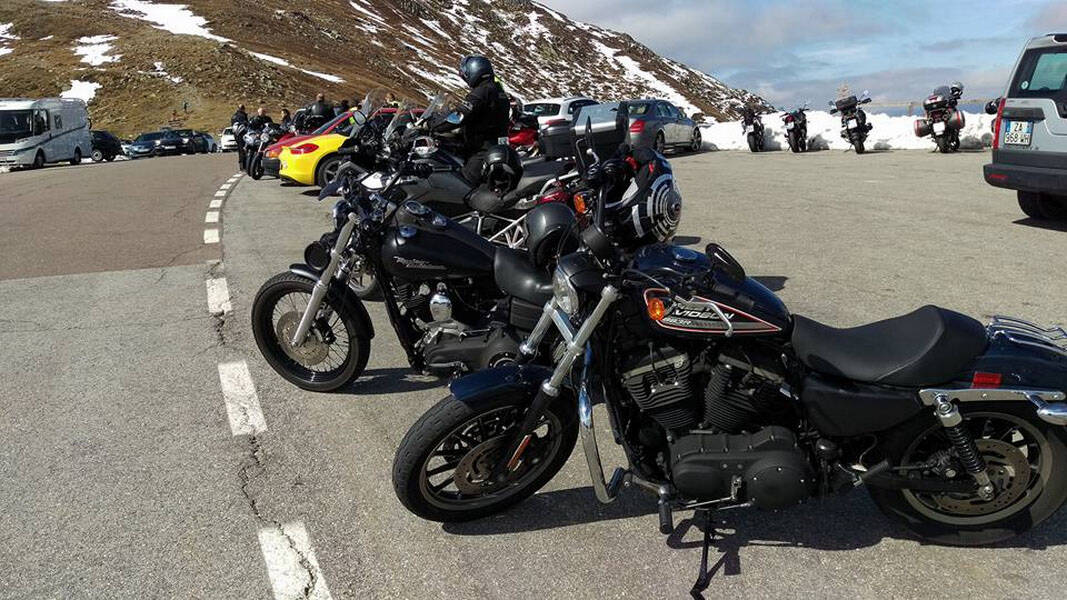 Hotel Alpenblick Motorrad