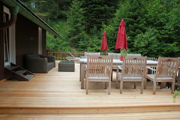 Hotel Landhaus Walkenmühle Terrasse