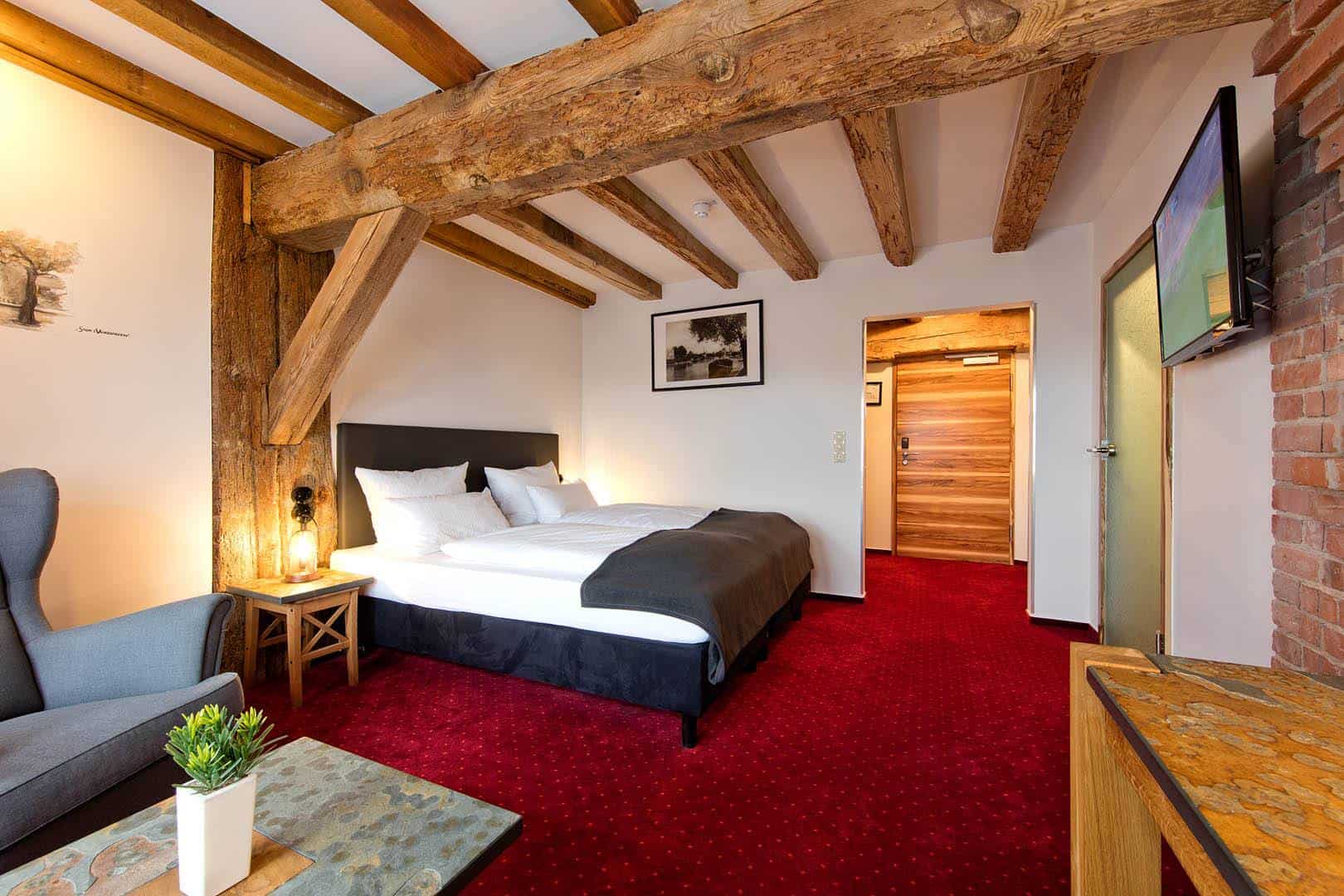 Bikerhotel Alte Ölmühle Zimmer