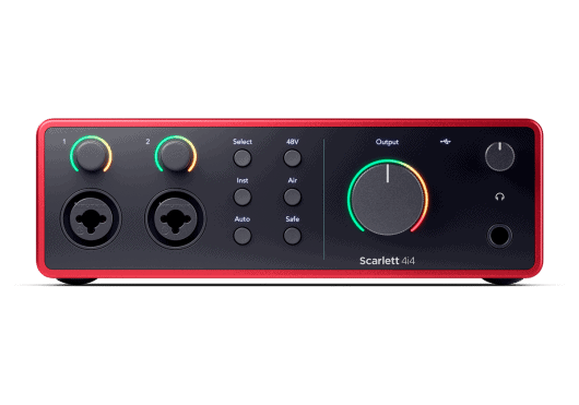 Focusrite Scarlett 4i4 4e génération