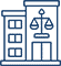 law firm icon outline