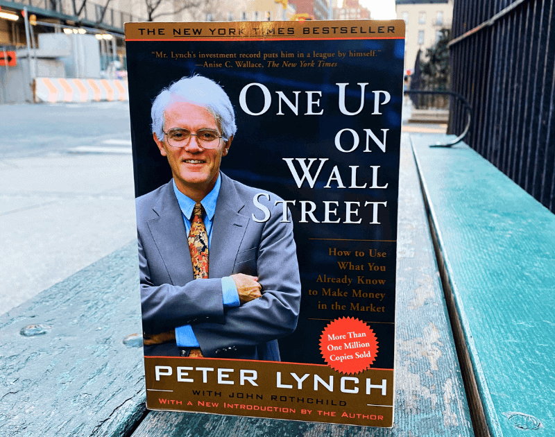 One Up on Wall Street by Peter Lynch — book cover