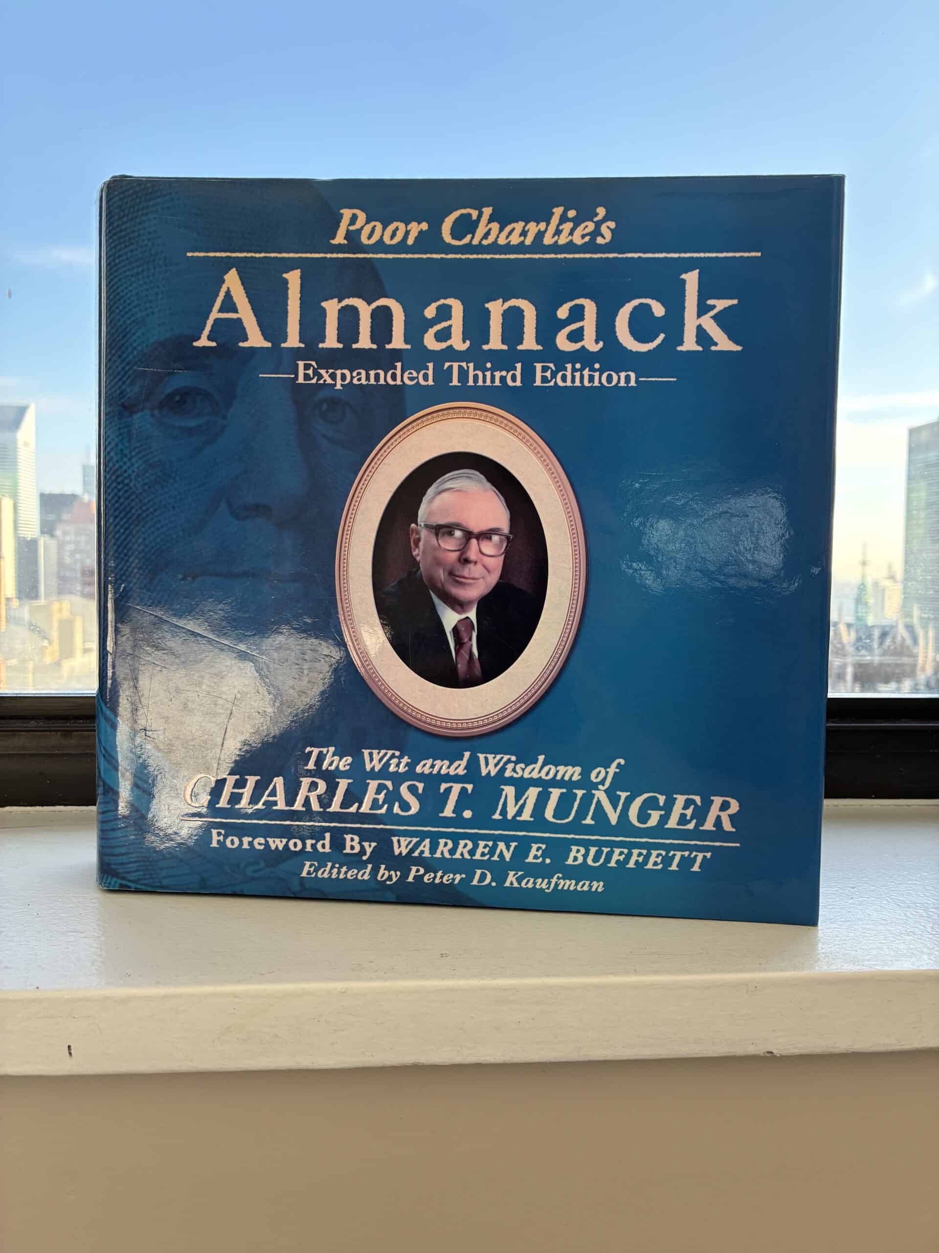 Poor Charlie's Almanack by Charlie Munger — book cover