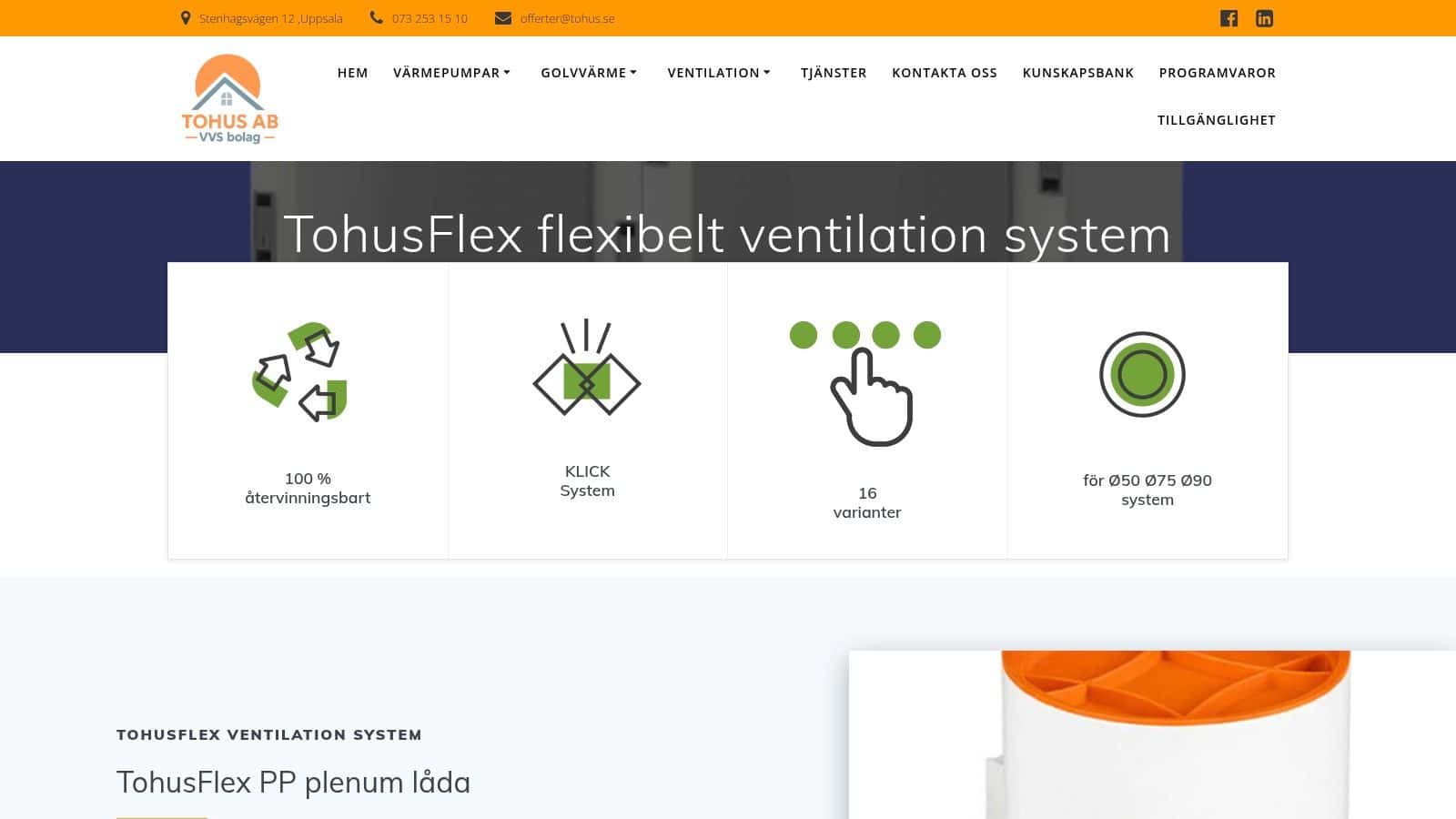 Screenshot from https://tohus.se/tohusflex-flexibelt-ventilation-system/