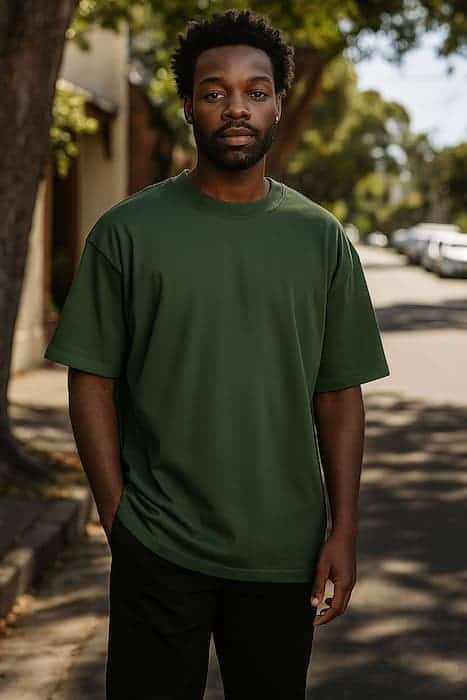 AS Colour Men Heavy T-Shirt for oversized custom printing