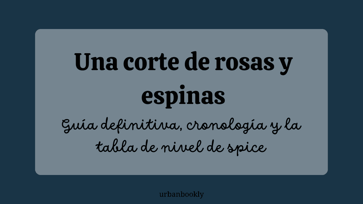 Orden de Lectura ACOTAR