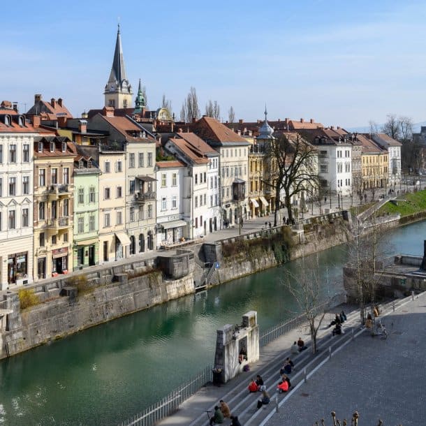 Hotel Zlata Ladjica Ljubljana - room 41 River view