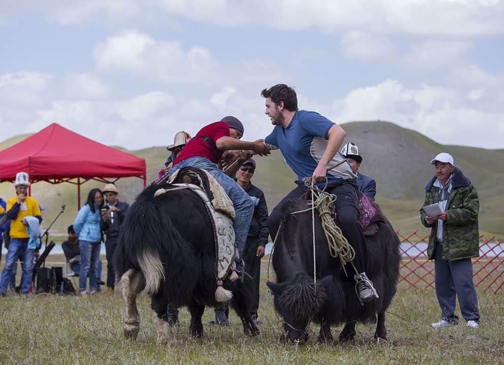 Horse games festival in Sarymogol village