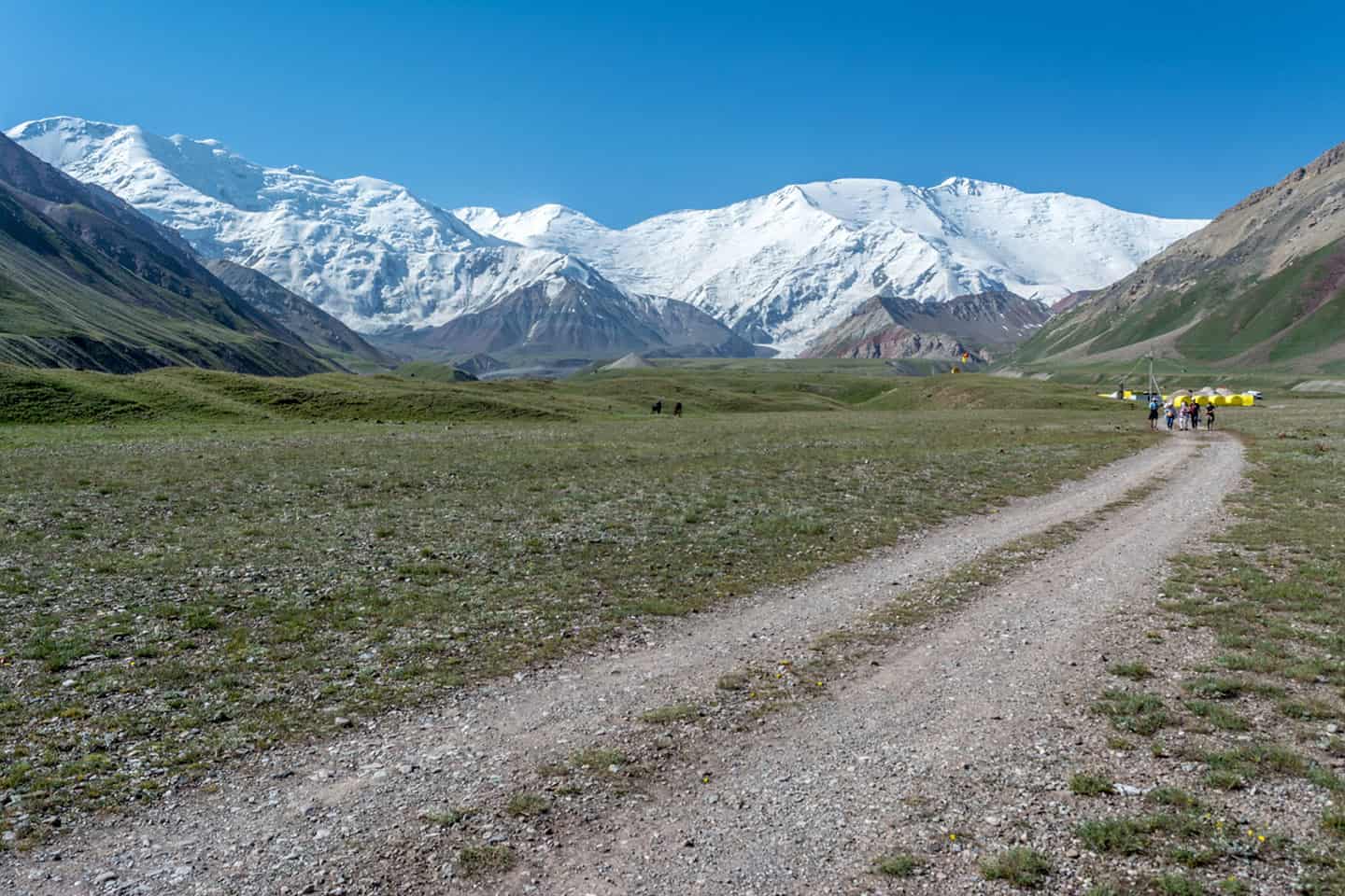 Base Camp Lenin Peak