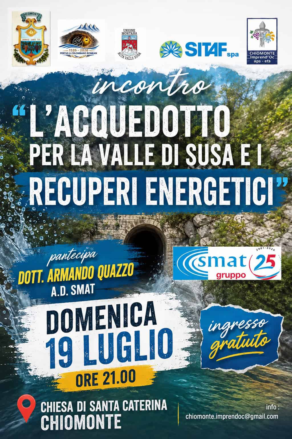 L'Acquedotto per la Valle di Susa