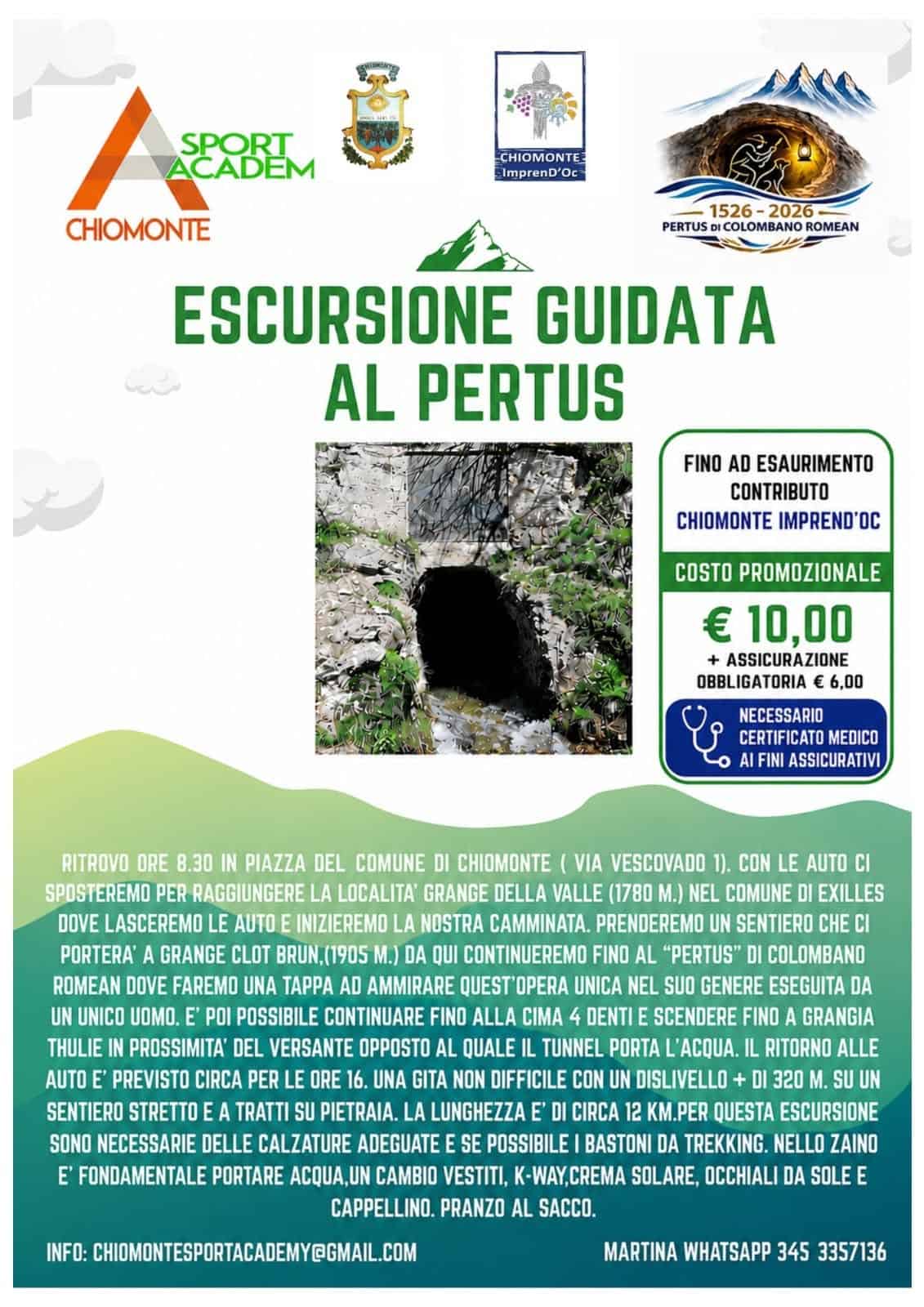 Escursioni al Pertus